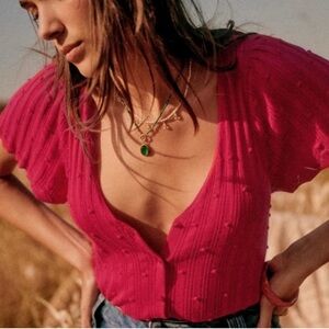 Sezane Justine Knit Top